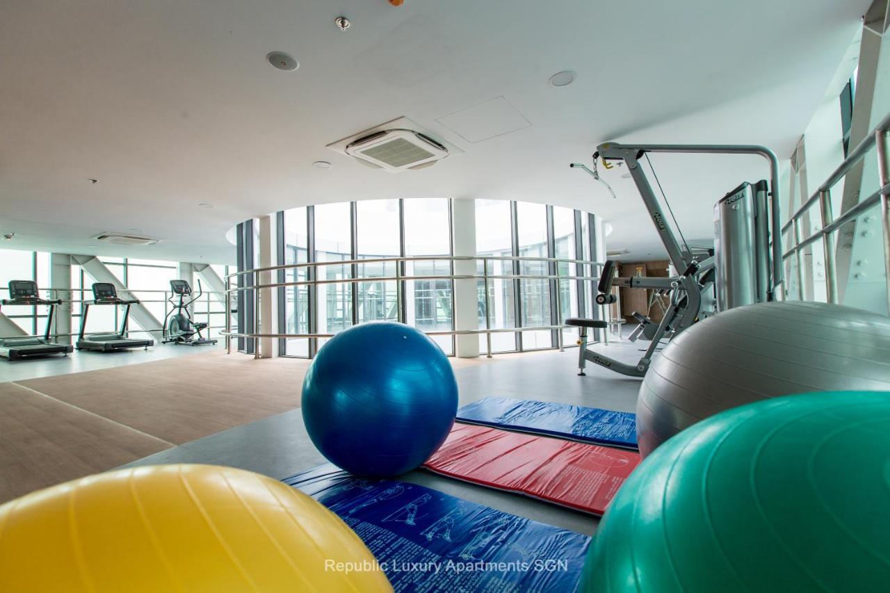 Republic Apartments Saigon Airport 胡志明市 外观 照片