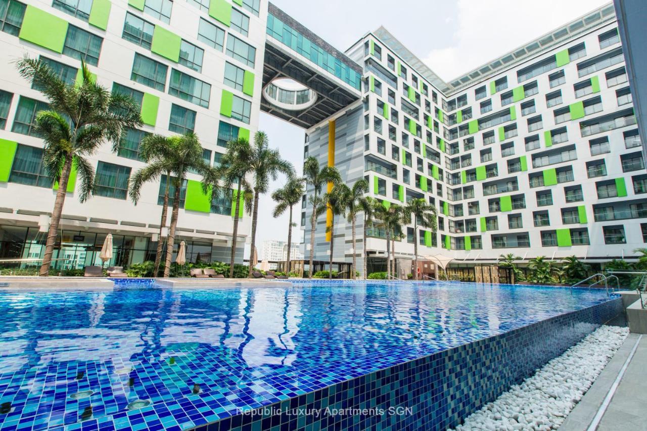 Republic Apartments Saigon Airport 胡志明市 外观 照片